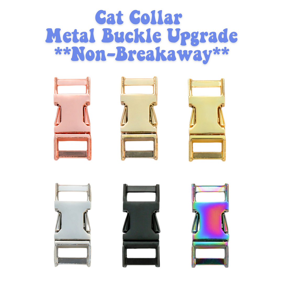 Cat Collar Metal Buckle Upgrade