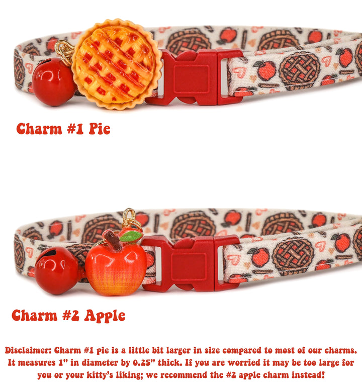 Only Have Pies For You - Apple Pie Fall Cat Collar