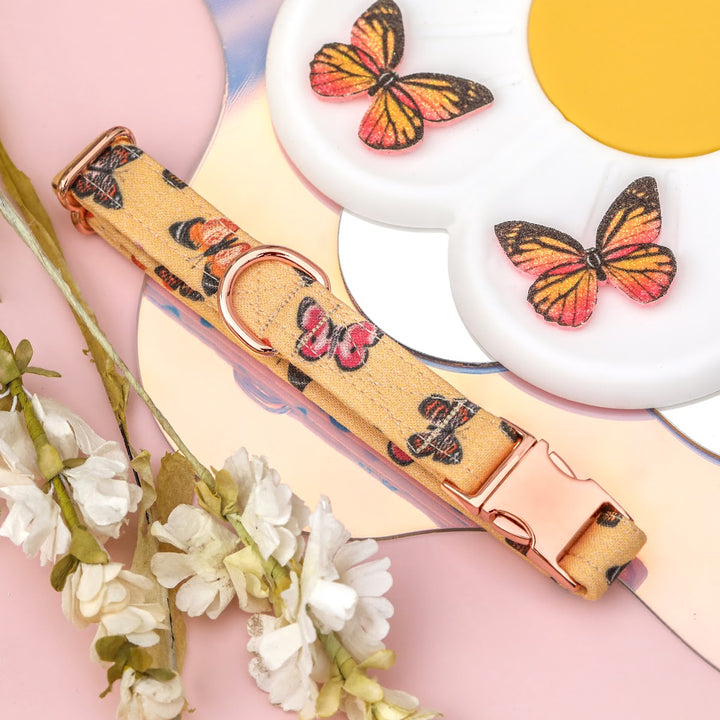 Butterfly Kisses - Butterfly Dog Collar