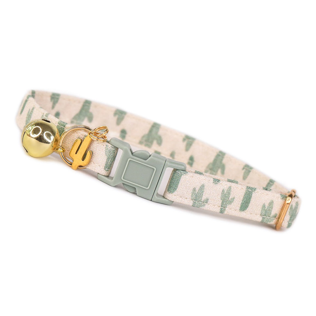 Don't Be A Prick - Minimalist Boho Desert Cactus Cat Collar