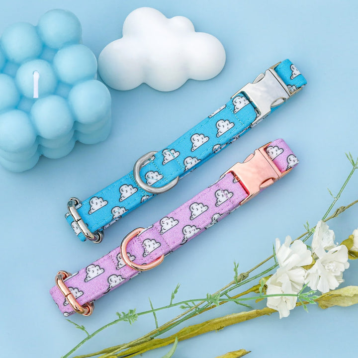 Cloud Nine - Lilac Cloud Dog Collar