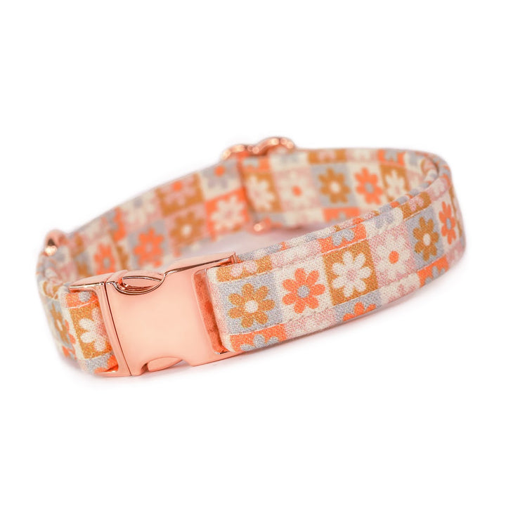 Put Up Your Daisy Dukes - Checkered Daisy Dog Collar