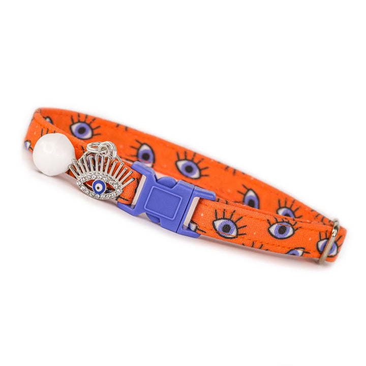 See No Evil - Evil Eye Cat Collar