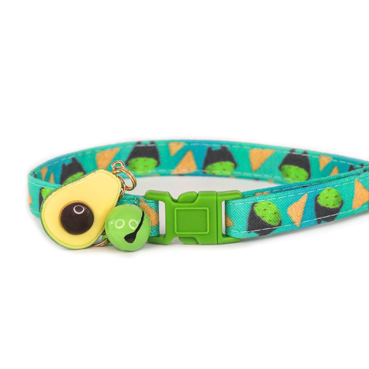 Guac Is Extra - Chips And Guacamole Cat Collar