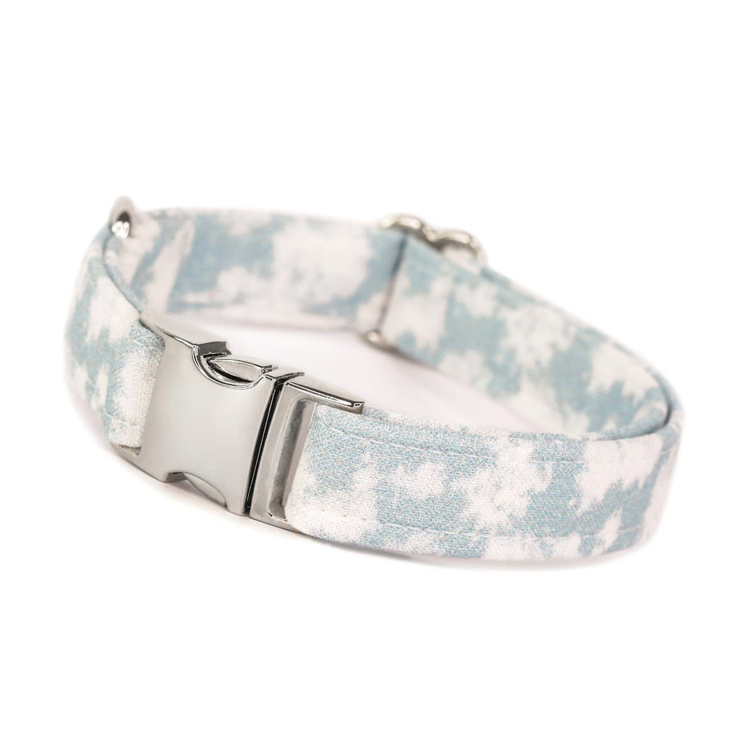 Head In The Clouds - Cloudy Tie Dye Dog Collar