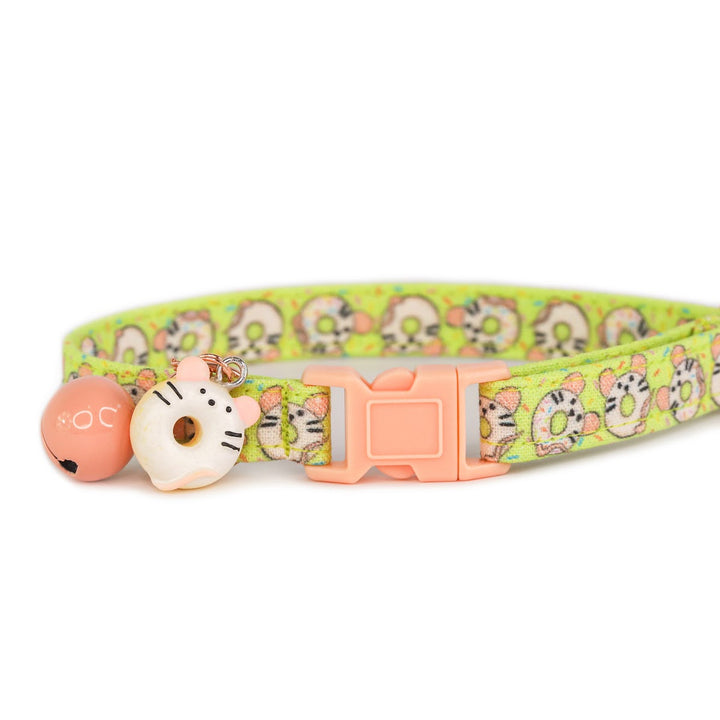 M-Iced Donuts - Pink Mouse Donut Cat Collar