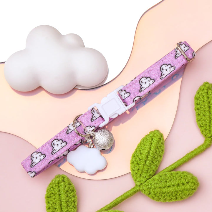 Cloud Nine - Lilac Cloud Cat Collar