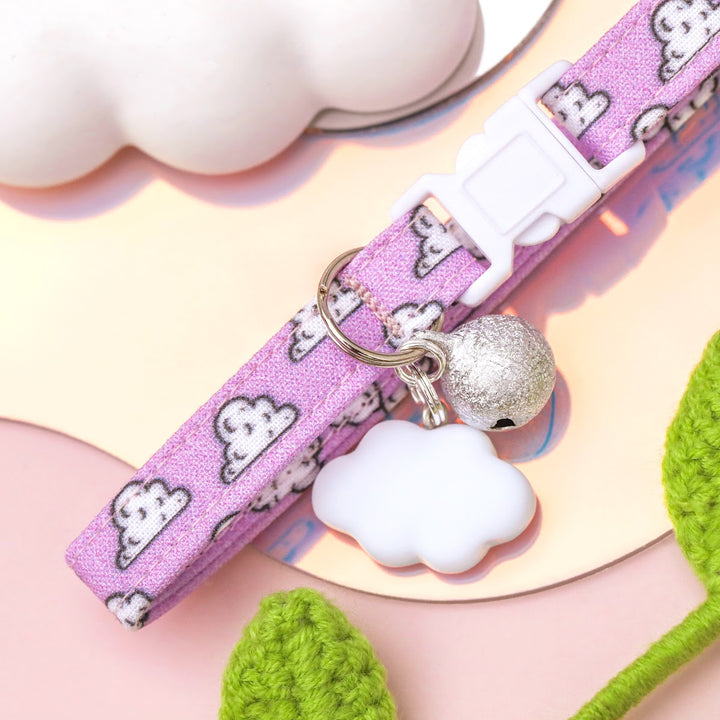 Cloud Nine - Lilac Cloud Cat Collar