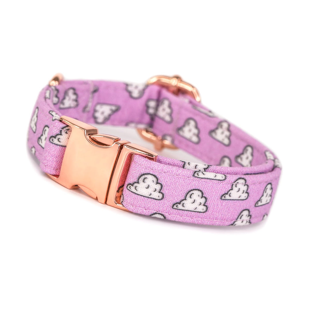 Cloud Nine - Lilac Cloud Dog Collar