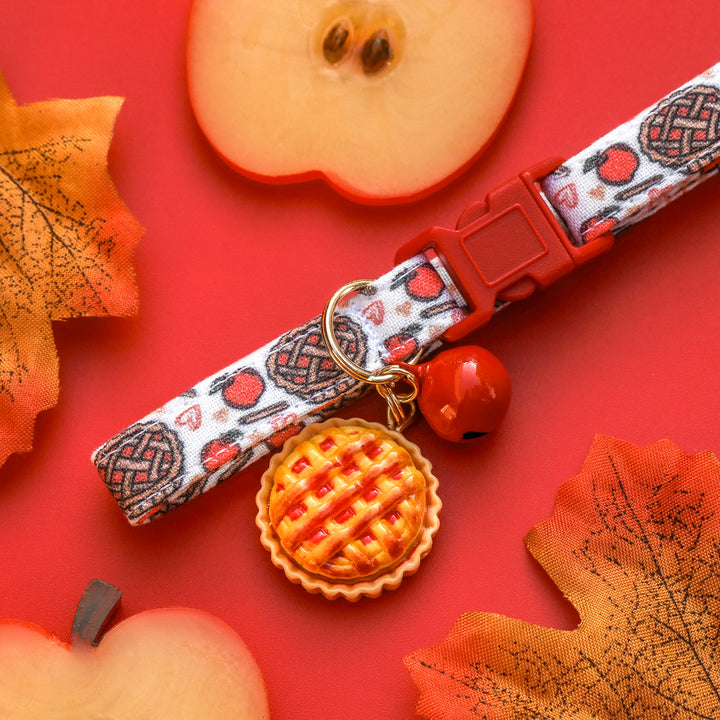 Only Have Pies For You - Apple Pie Fall Cat Collar