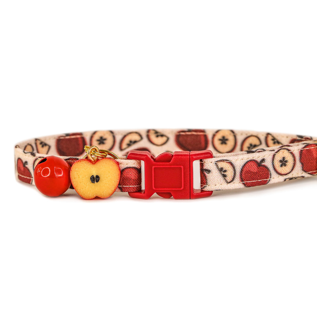 Apple of My Eye - Apple Cat Collar