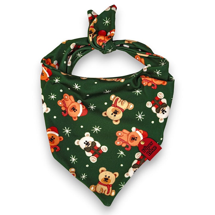 Beary Festive - Christmas Teddy Bear Dog Bandana