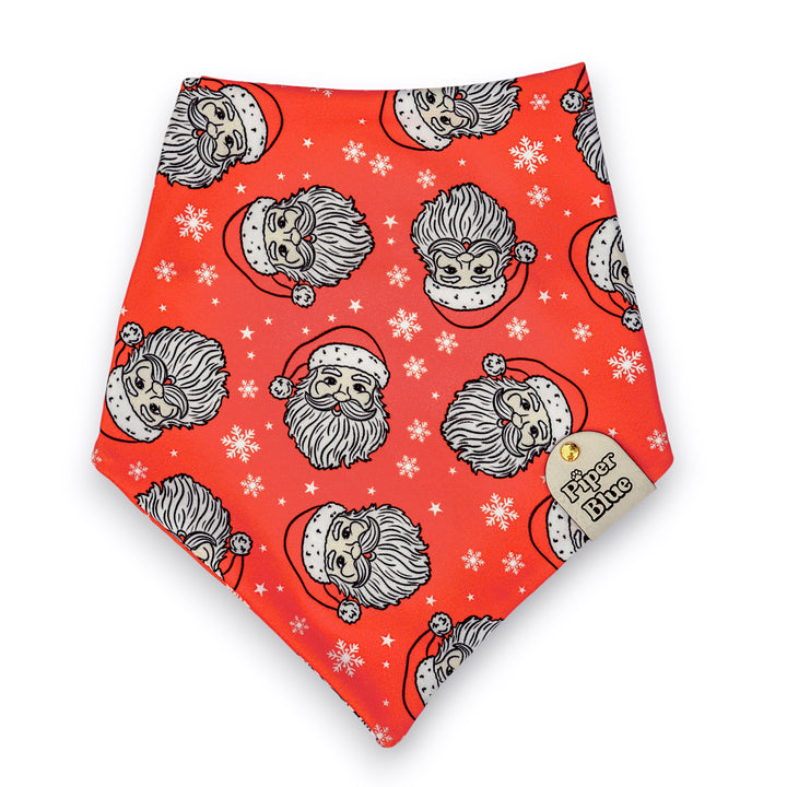 The Big Jolly Guy - Retro Santa Christmas Dog Bandana