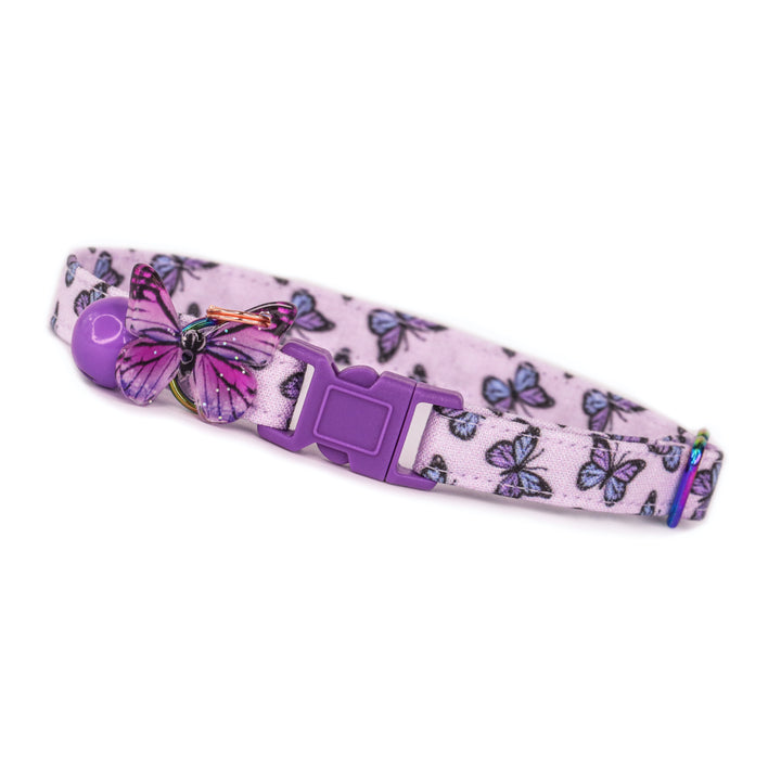 Bliss - Purple Butterfly Cat Collar