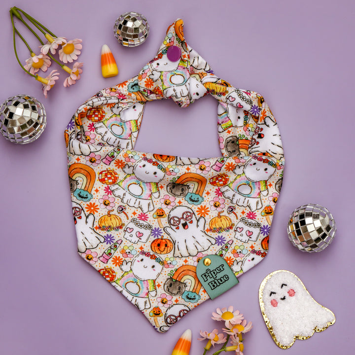 BOOgie Wonderland - Groovy Ghosts Halloween Bandana