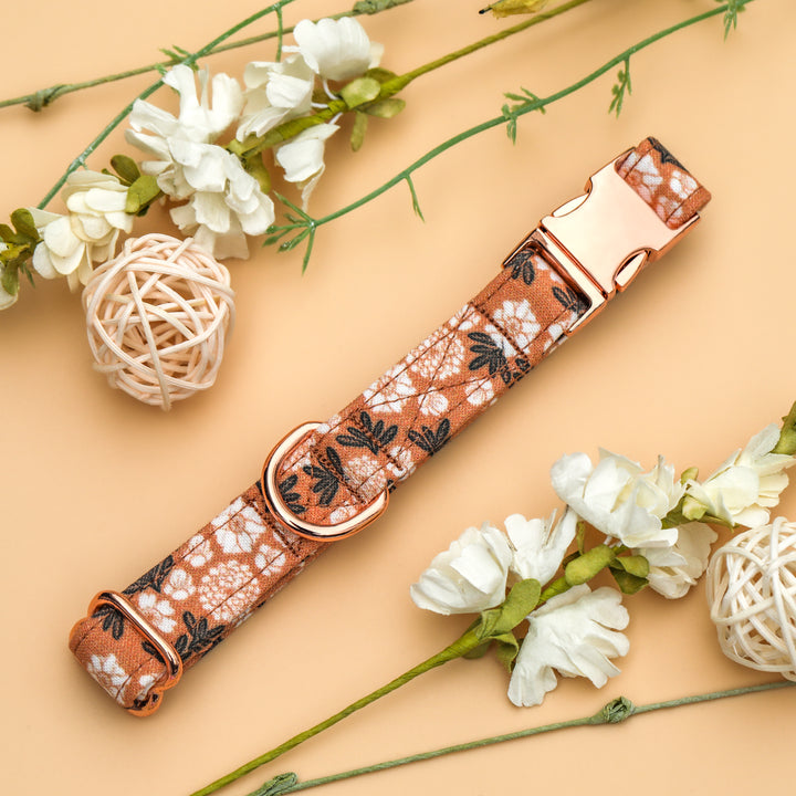 Flora - Boho Floral Dog Collar