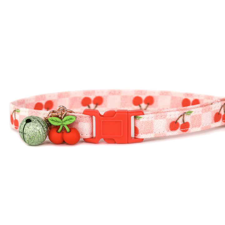 Cherry on Top - Retro Cherry Cat Collar