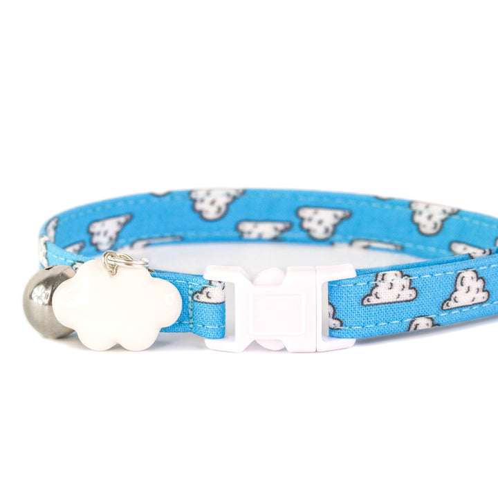 Cloud Nine - Blue Cloud Cat Collar