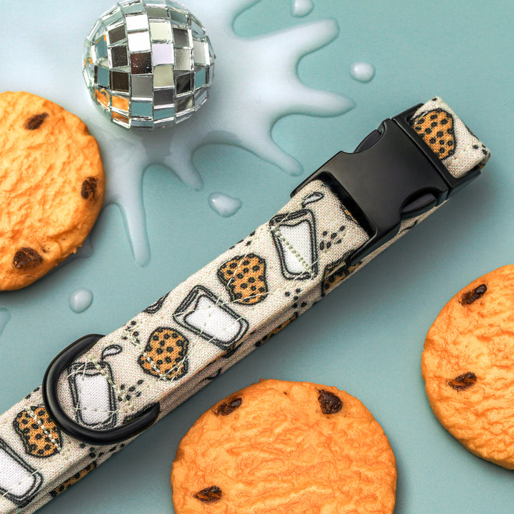 Step Your Cookies Up - Cookies and Milk Dog Collar