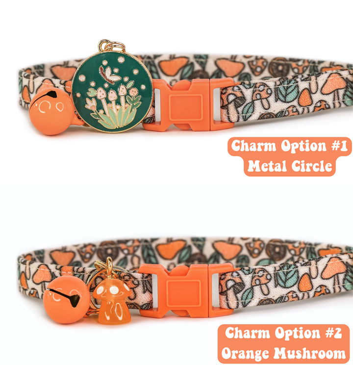 Far-Out Fungi - Mushroom Cat Collar