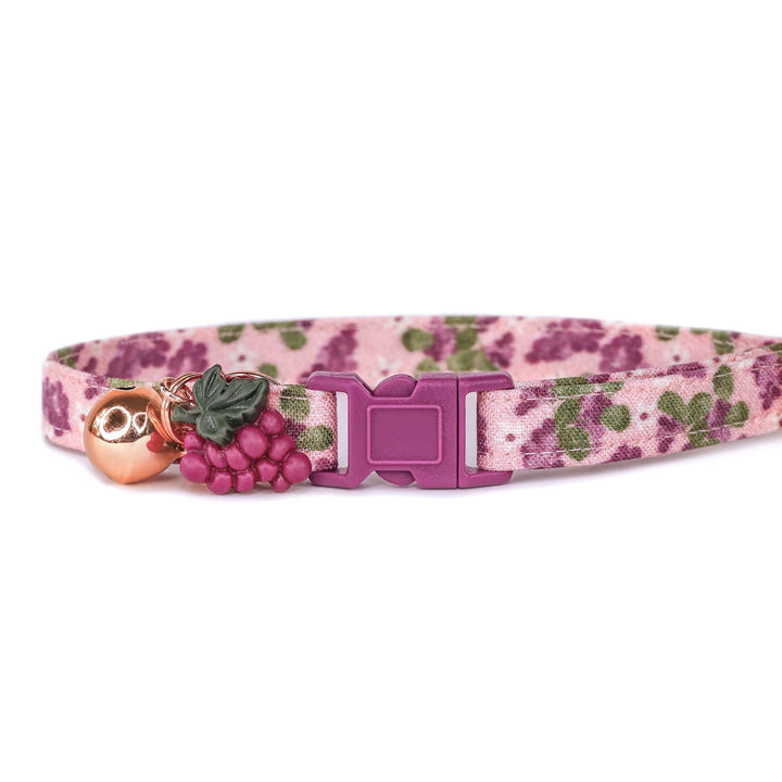 I'll Be Vine - Purple Grape Cat Collar