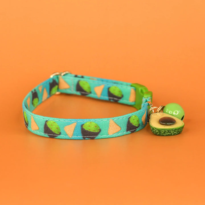 Guac Is Extra - Chips And Guacamole Cat Collar