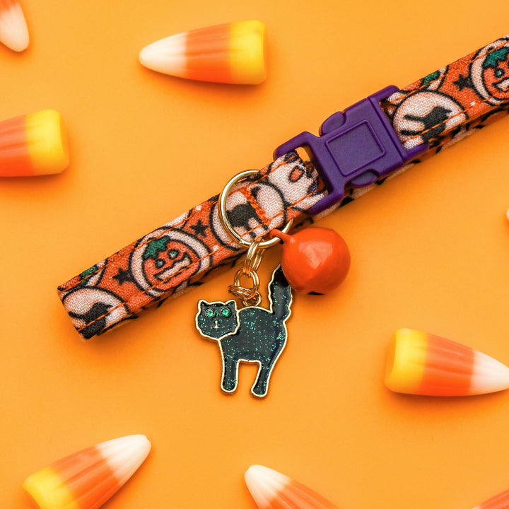 No Tricks, Just Treats - Halloween Cookie Cat Collar