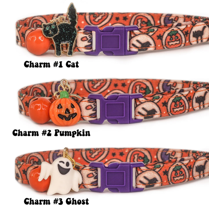 No Tricks, Just Treats - Halloween Cookie Cat Collar