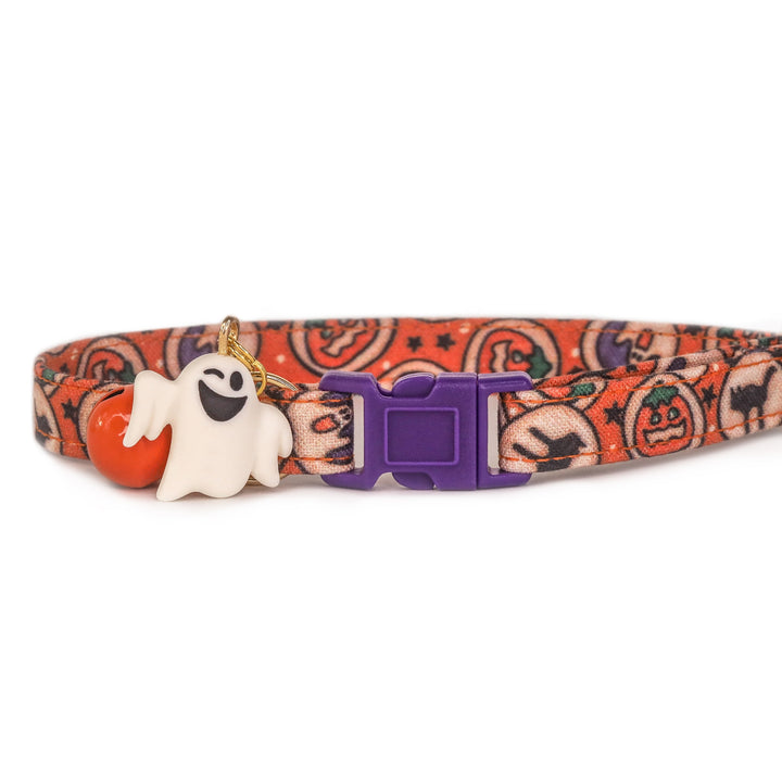 No Tricks, Just Treats - Halloween Cookie Cat Collar