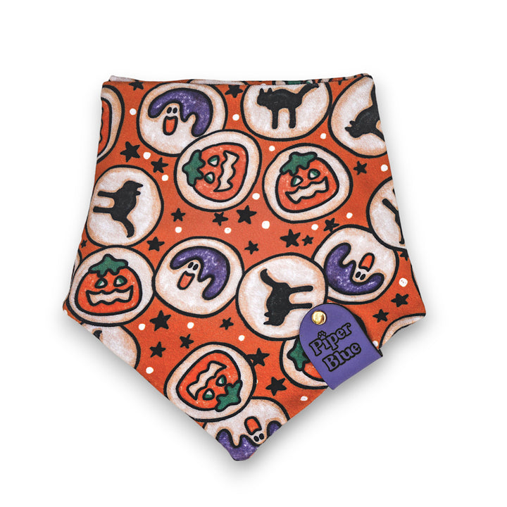 No Tricks, Just Treats - Spooky Halloween Pet Bandana