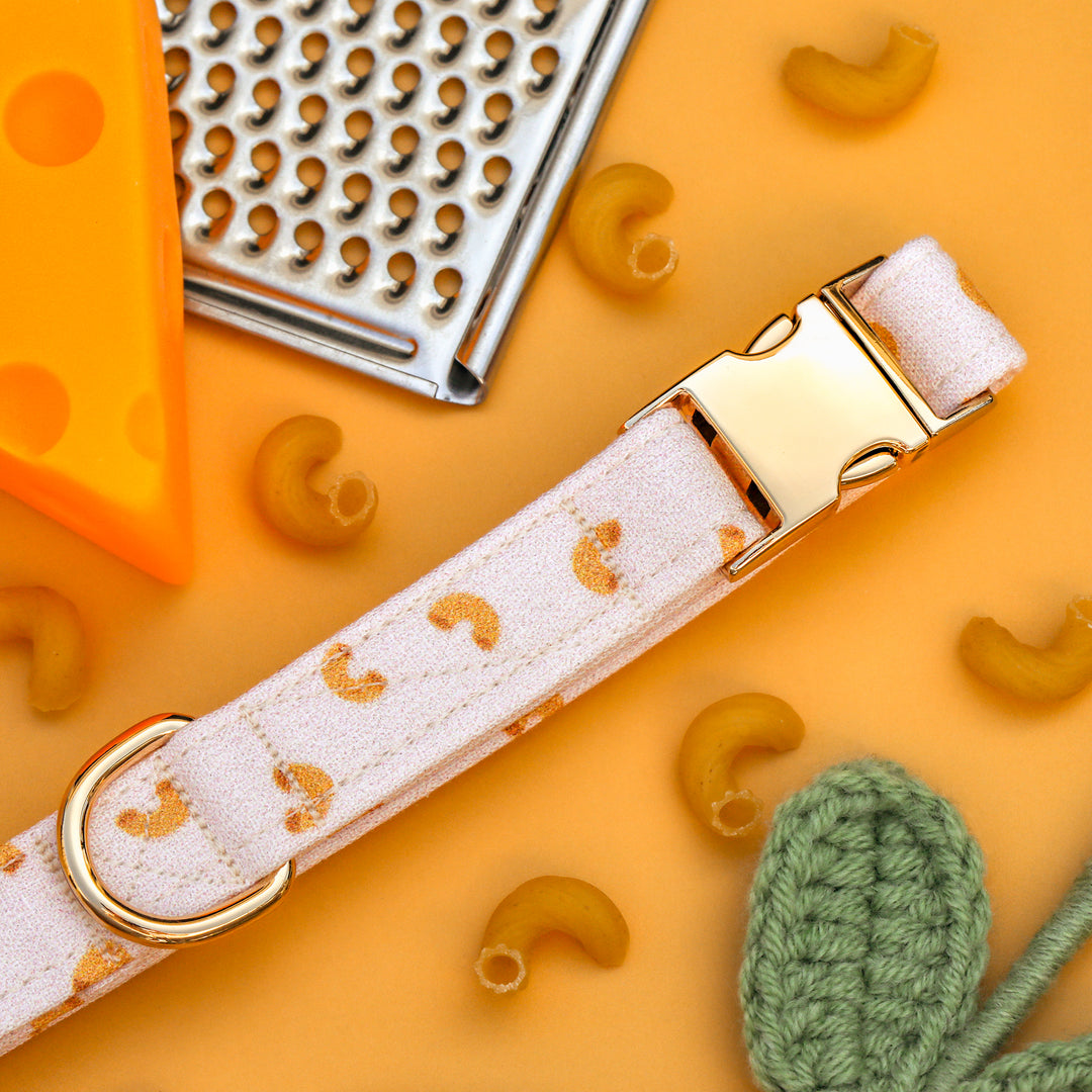 Send Noods - Mac & Cheese Dog Collar