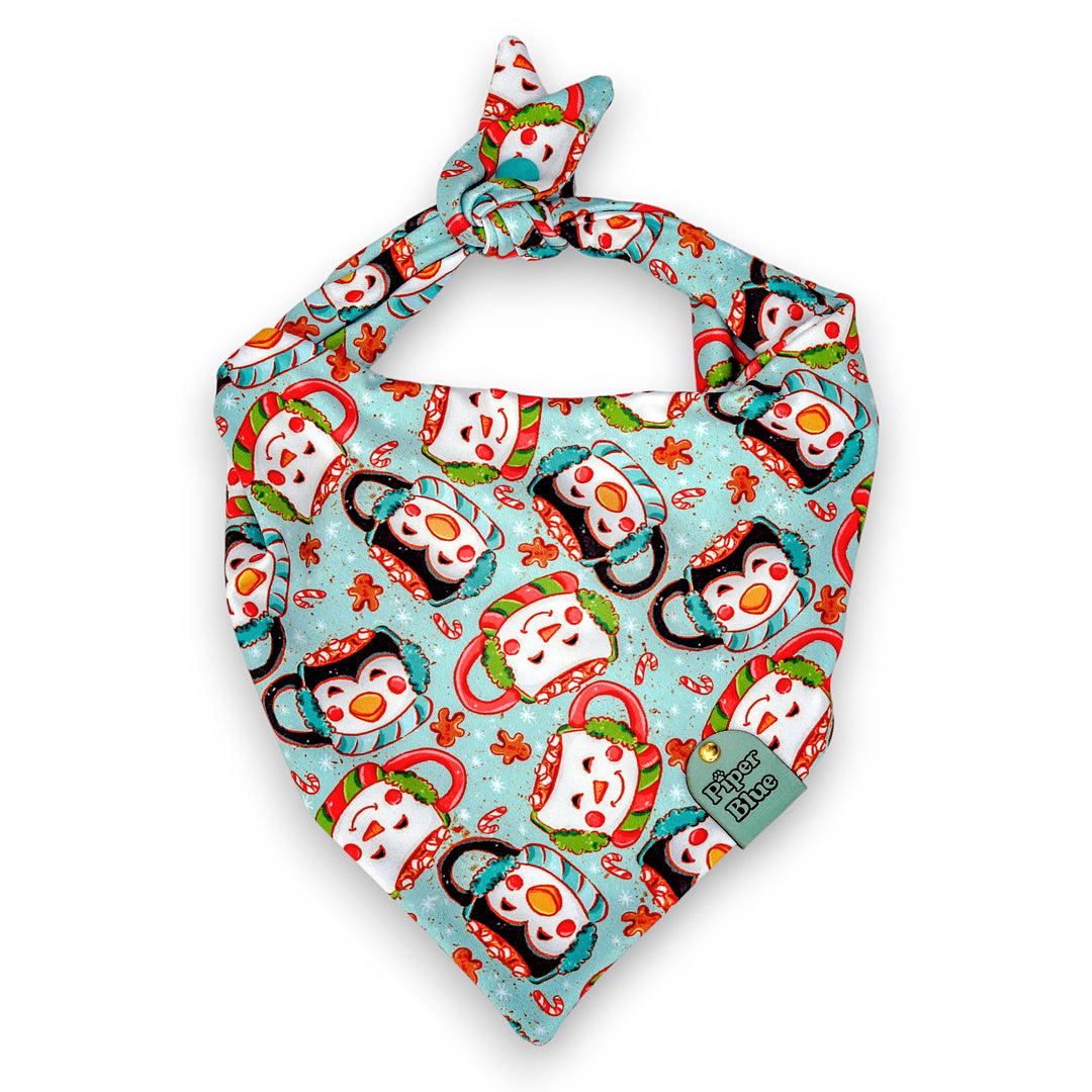 Making Me Melt - Winter Hot Cocoa Dog Bandana