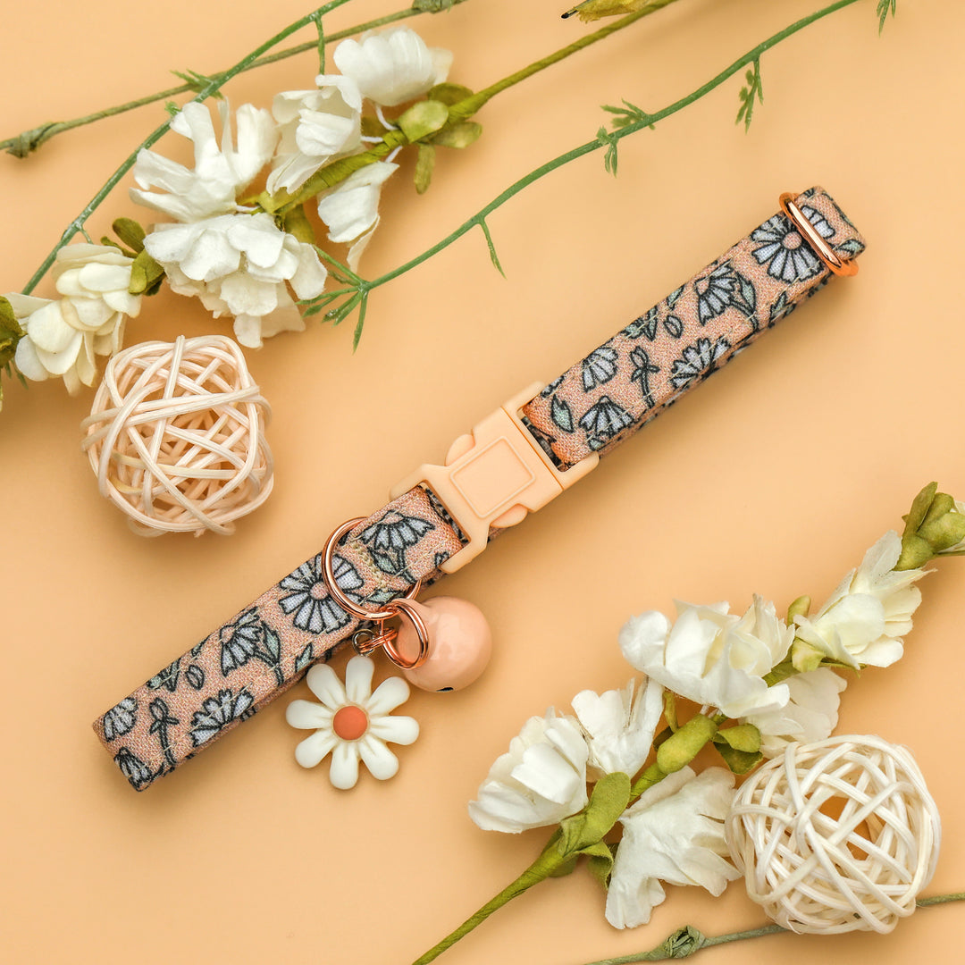 Keep Growing - Boho Floral Cat Collar