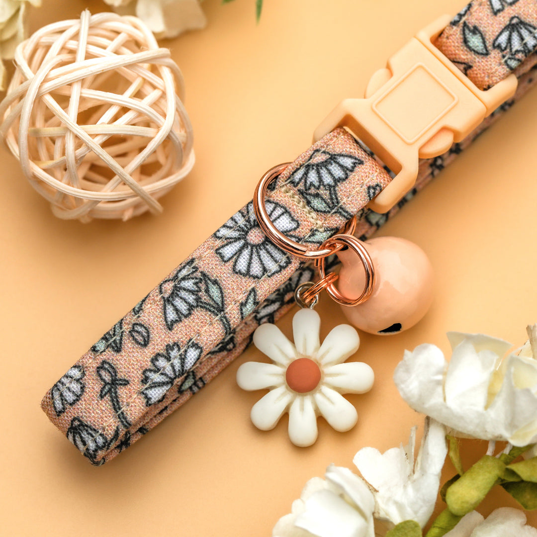 Keep Growing - Boho Floral Cat Collar