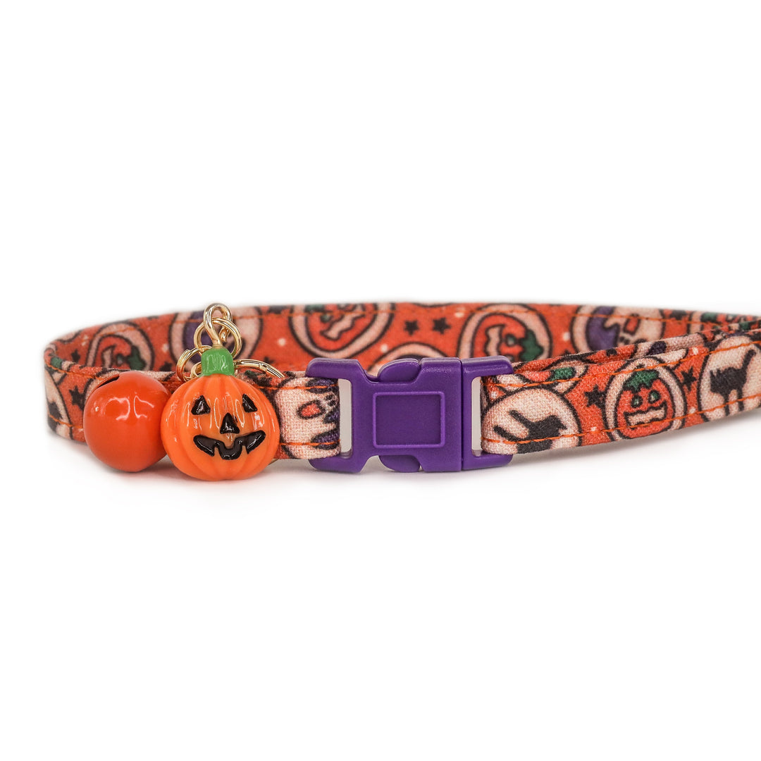 No Tricks, Just Treats - Halloween Cookie Cat Collar