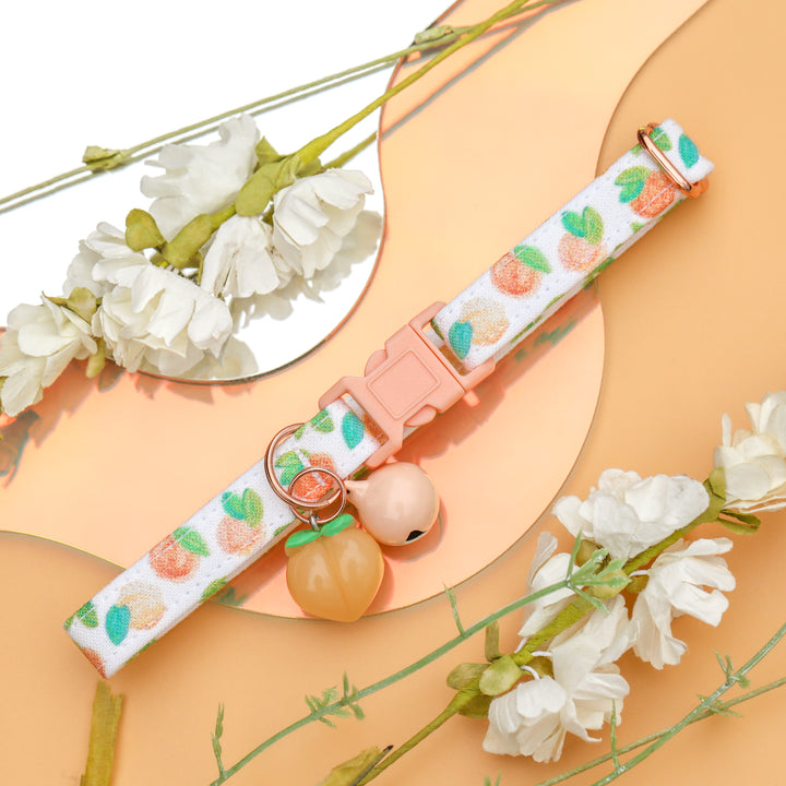 Just Peachy - Peach Cat Collar