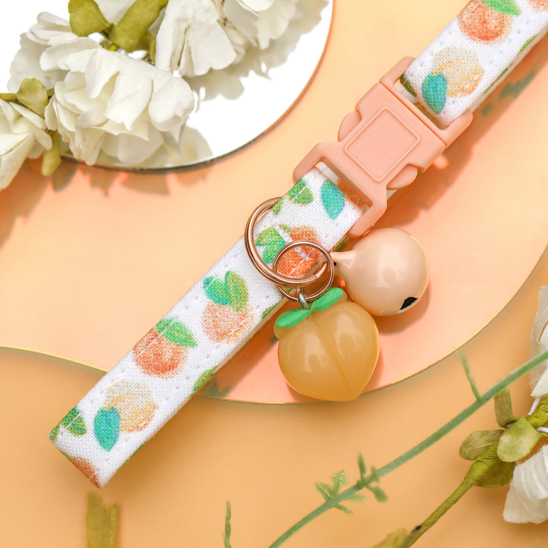 Just Peachy - Peach Cat Collar