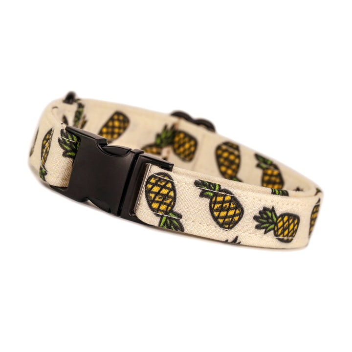 Pining for You - Pineapple Dog Collar