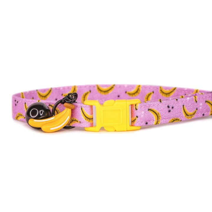 Go Bananas - Purple Banana Cat Collar