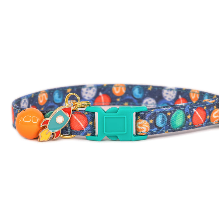 Out of this World - Blue Space Cat Collar