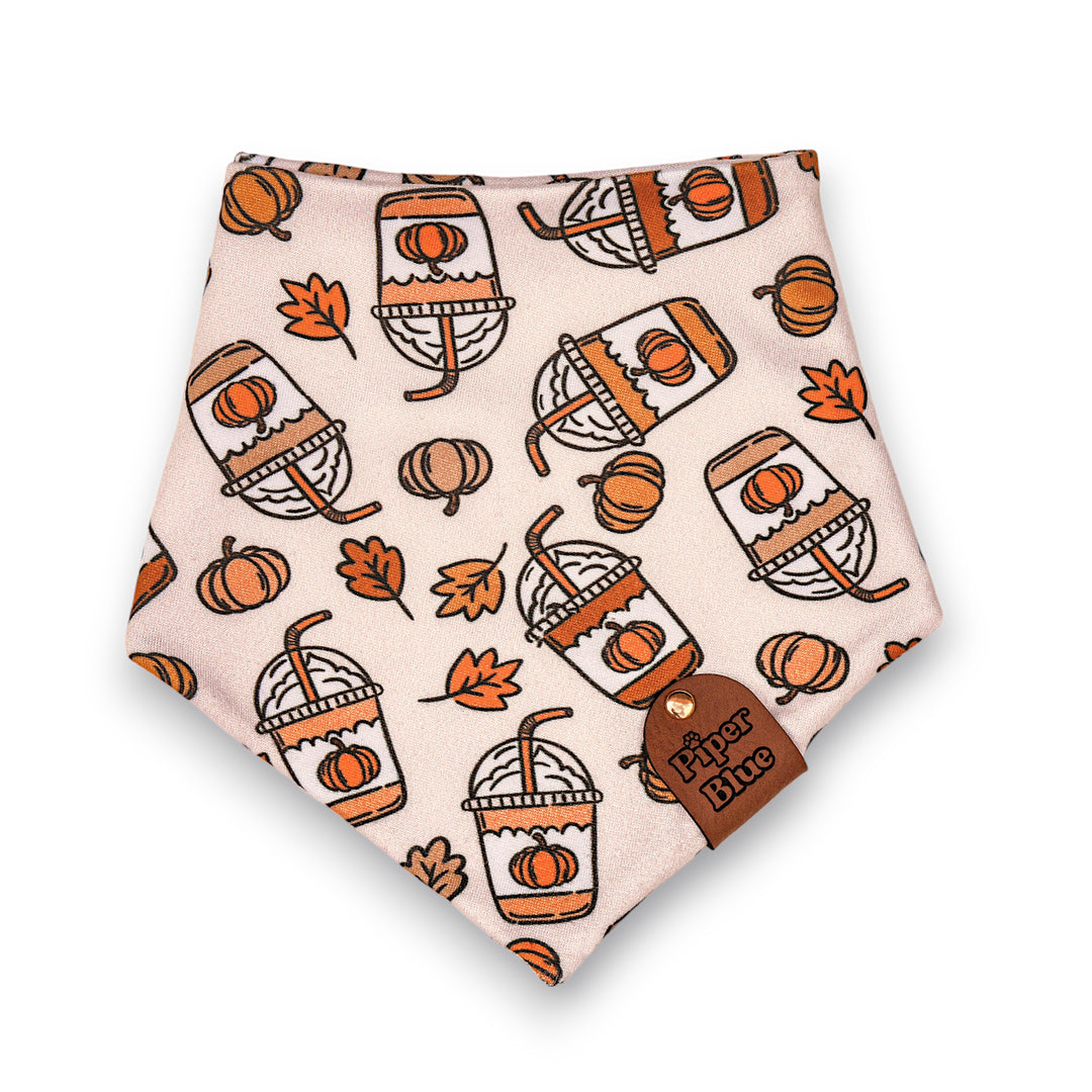 Spice Up Your Life - Pumpkin Spice Latte Fall Pet Bandana