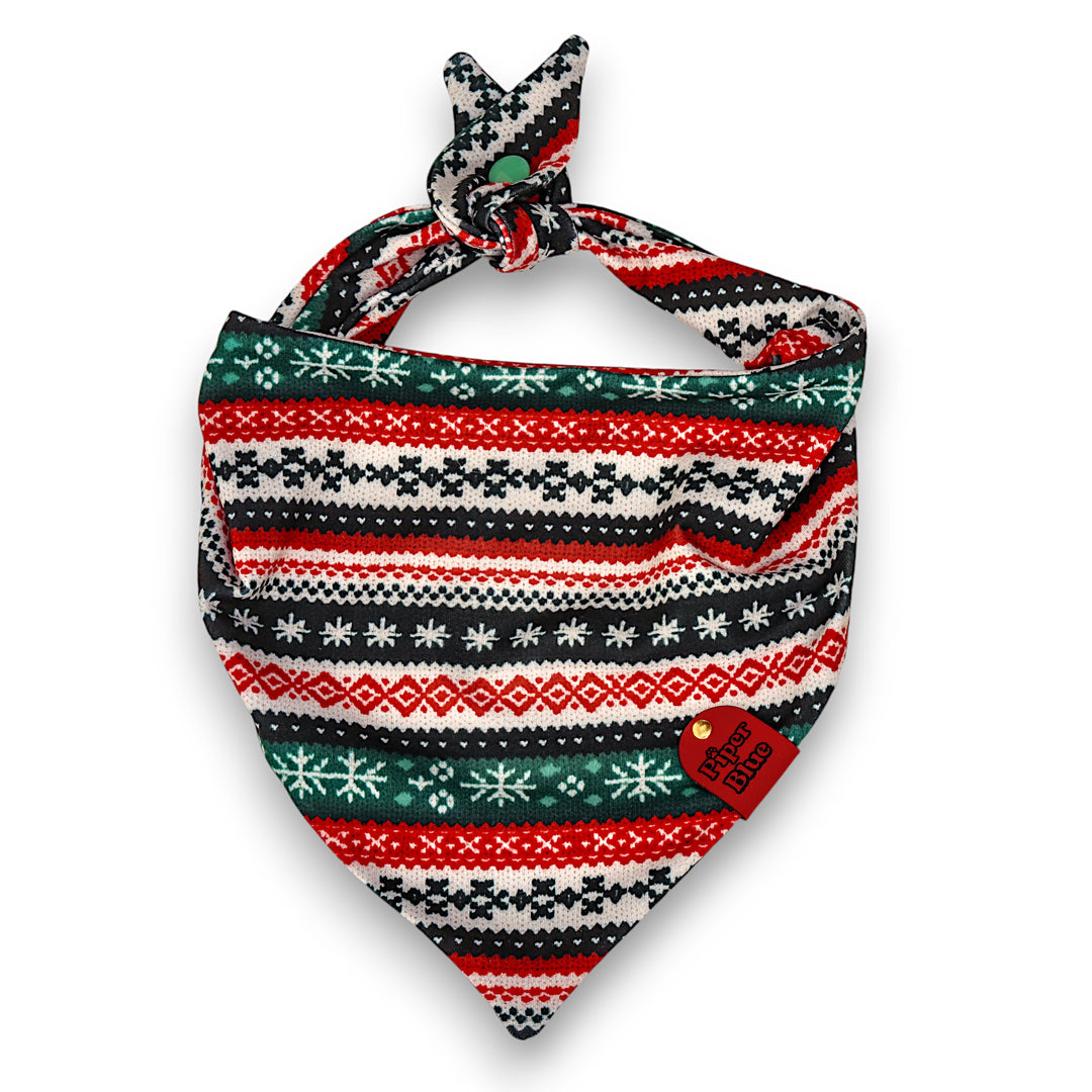 Ugly Sweater - Christmas Sweater Dog Bandana